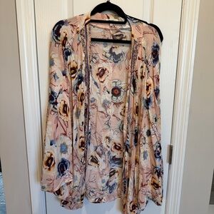 Maurice’s Floral Kimono Cardigan 2X-3X